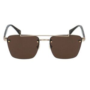 Yohji Yamamoto 7001-403 Gold / Null Lens Sunglasses